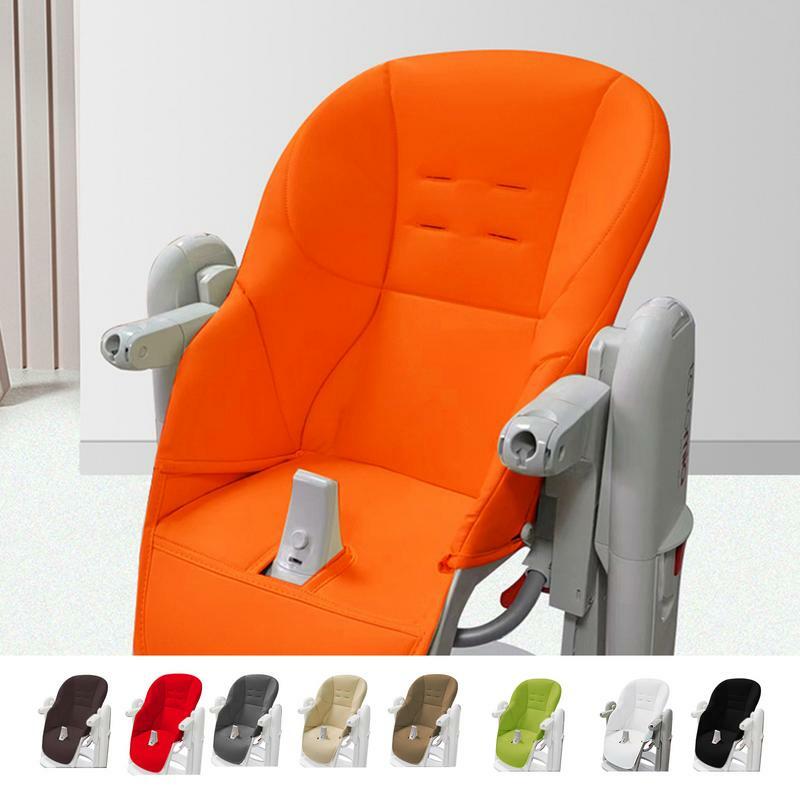 High Chair Seat Cushion Soft PU Leather Baby Seat Protection Cover New Parents Gift For Peg Perego Tatamia High Chair