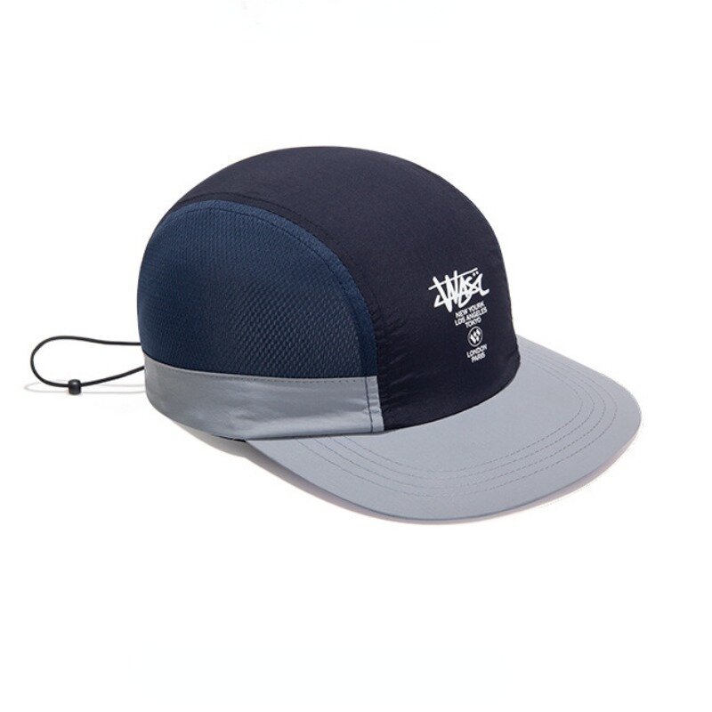 Sombrero de viaje para hombres y mujeres, gorra de béisbol suave para deportes al aire libre, sombreros de ala plana, secado rápido, impermeable, transpirable, 5 piezas