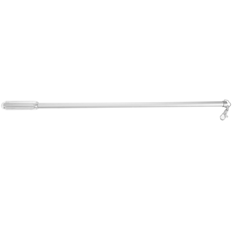 Aluminum Tension Rod Metal Snap 21.8 Inch Push Wand Drapery Grommet Curtains Blind Opener Stick
