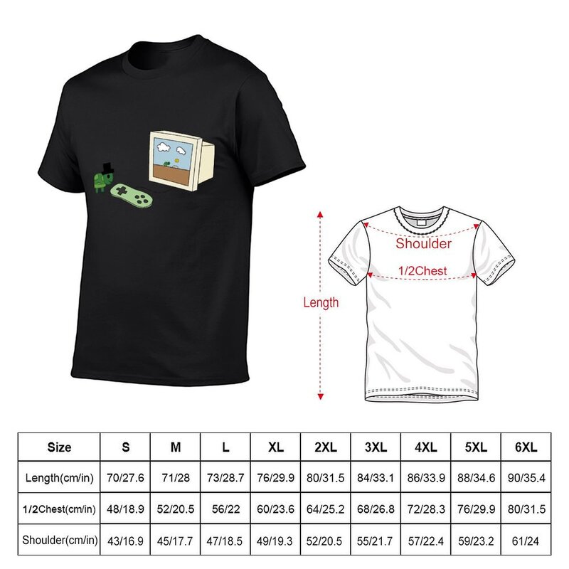 Крошечная футболка с видеоиграми Тим, летние топы, одежда хиппи, черные футболки для мужчин на заказ