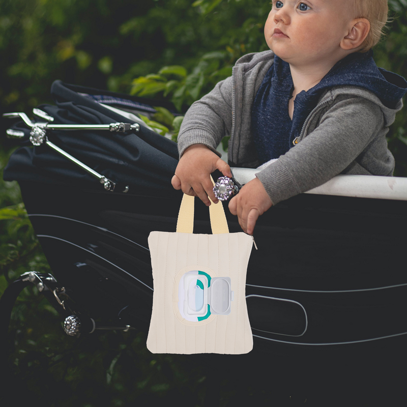 Tas Dispenser handuk kertas basah popok bayi wadah Dispenser Dispenser Dispenser portabel tempat tisu katun anak