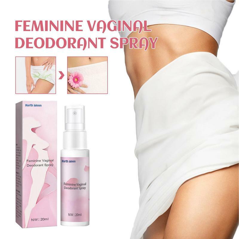 Spray parte privada para mulheres, produtos vaginais para cuidados, reduzir o odor e hidratação, spray parte íntima