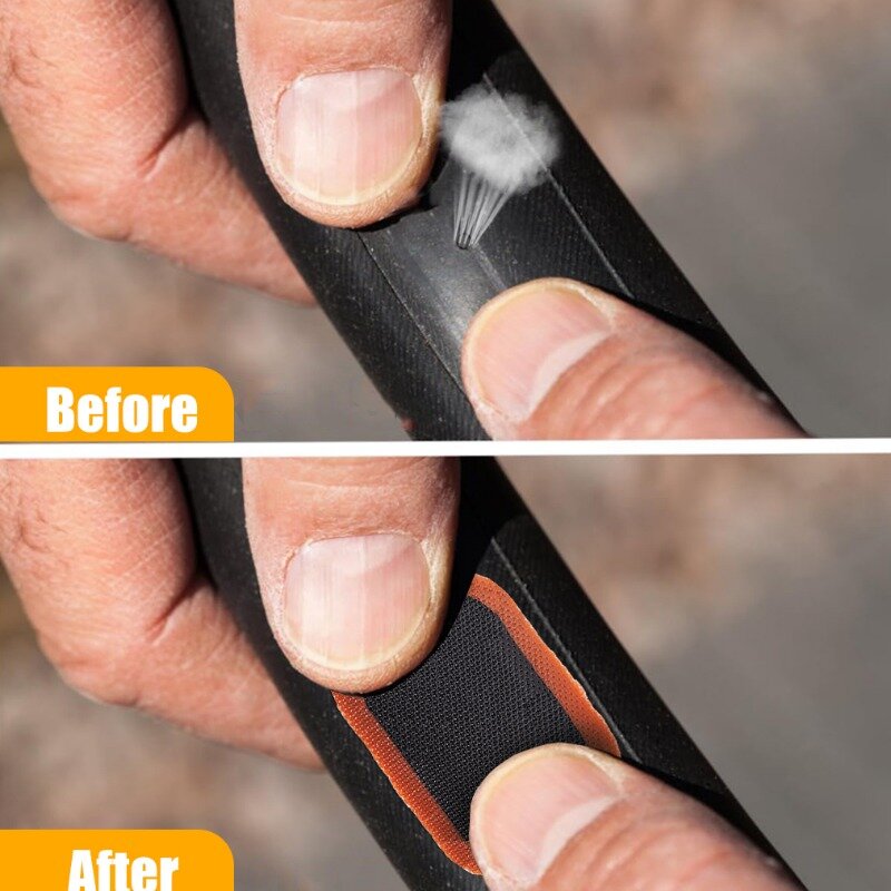 Bicicleta Inner Tube Rubber Repair Patch Tool, Proteção de pneus Patche, Reparação rápida, Fit para Mountain Road Bike