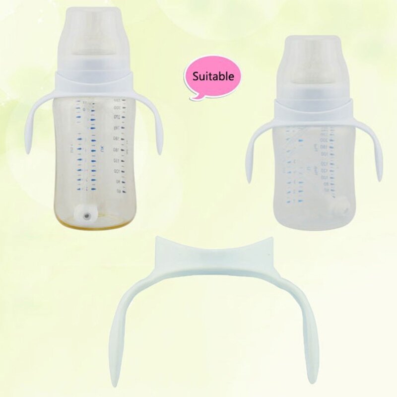 Newborn Bottle Grip Handle Infants Milk Bottle Hand Shank for