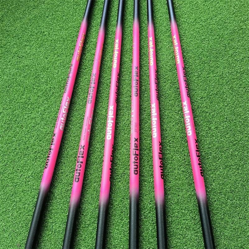 Nuevo eje de Golf rosa, eje de madera de grafito, montaje libre, manga y agarre, SF405, SF505, SF505X, SF505XX