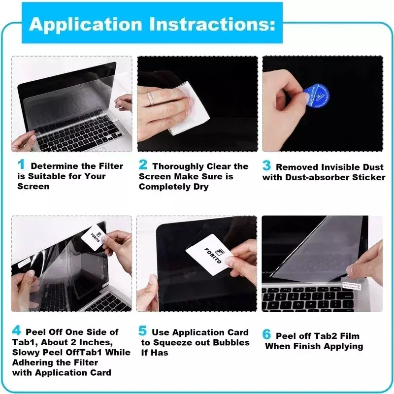 13.3 14.1 15.6 Inch Display Ratio 16:9 Notebook Screen Protector For DELL/ASUS /Samsung/Lenovo/Toshiba Laptop Tablet Soft Film