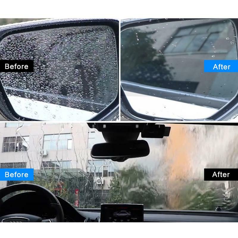 50ml Car Anti-fog Agent impermeabile antipioggia Anit Fog Spray Auto Car Window Glass bagno Cleaner strumento di manutenzione per la pulizia