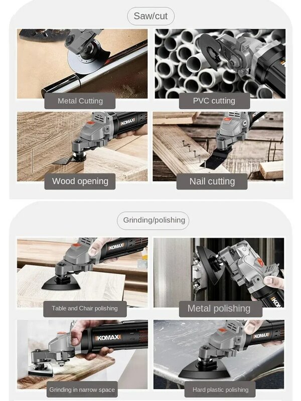Angle grinder tool collection Multifunctional electric trimming machine cutting conversion head groover