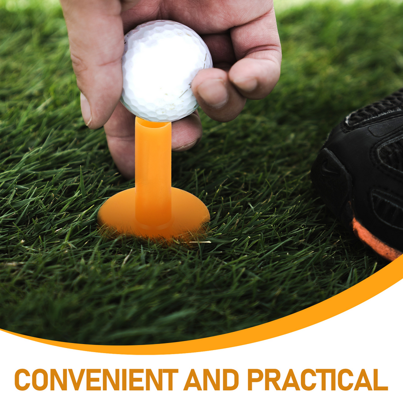 6 Pcs Golf Balls Set Golf Ballss Practice Mats Training Accessories Balls Holder Supplies Tees Heighten