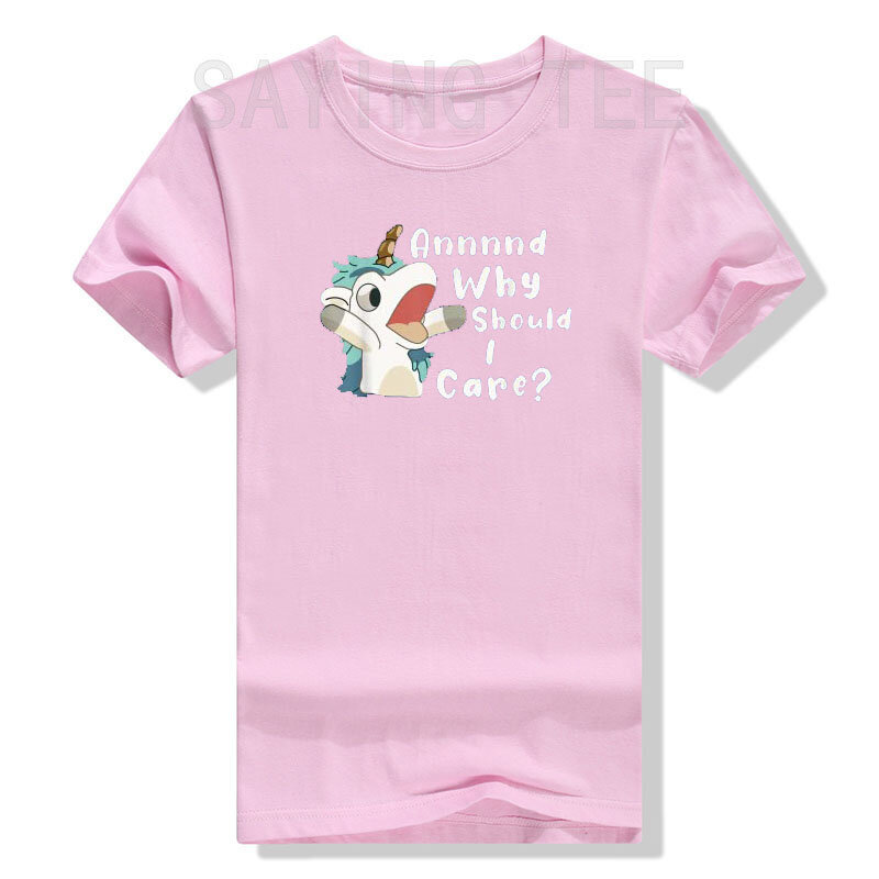 E perché? Divertente t-shirt unicorno sarcastico regali vestiti estetici simpatici magliette grafiche Basics abiti in cotone