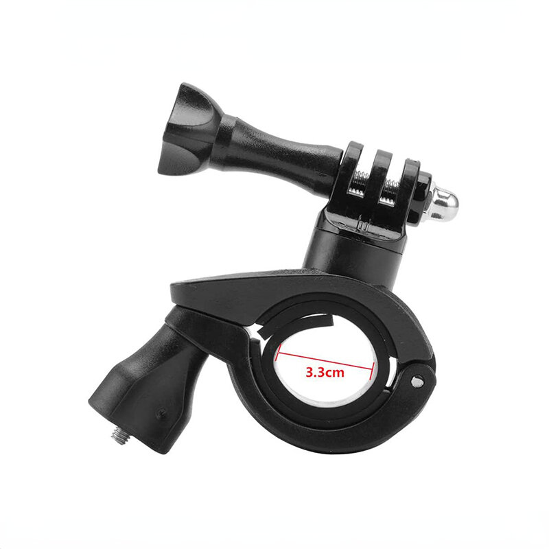 Rotazione di 360 gradi bici bicicletta moto manubrio manubrio supporto per barra per Gopro Hero 11 10 9 8 7 6 5 accessori per fotocamera