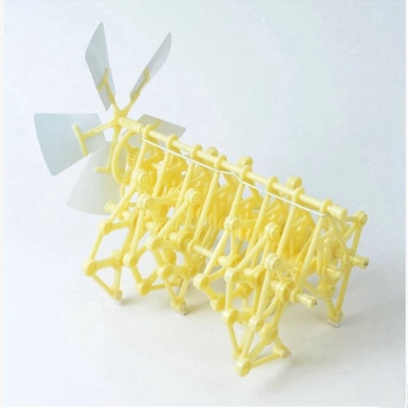 Mini Strandbeest Modelo Kit, Energia Eólica DIY-Besta, Interessante e Presentes para Férias de Aniversário, Durável, Fácil de Usar