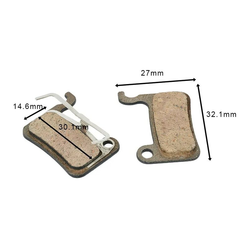 High Quality Cycling Bicycle Disc Brake Pads Heat Dissipation High Temperature Resistant 1 Set Variety Of Models