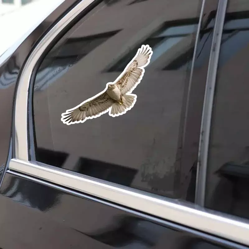 Persoonlijkheid Sky Eagle Hoge Kwaliteit Dierenvogelarend Pvc Auto Krassen Decoratieve Sticker, 10Cm