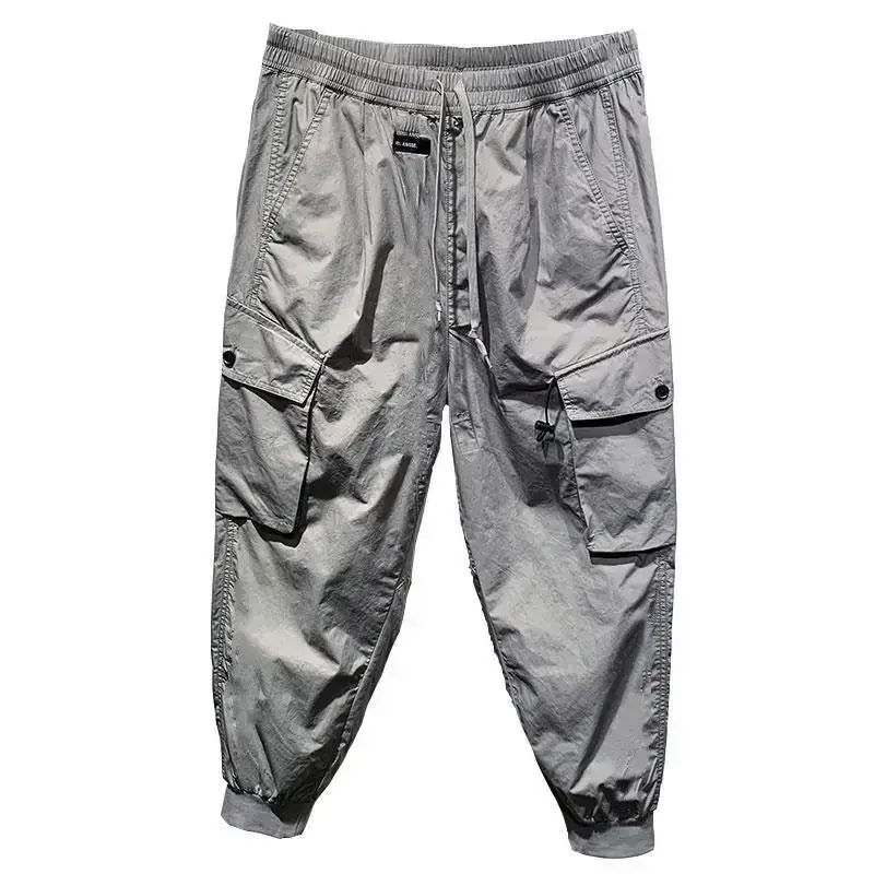 Broek Man Harem Cargo Broek Voor Mannen Joggers Grey Vissen Lange Broek Mode Losse Hoge Kwaliteit Luxe Koreaanse Stijl Goedkope Y 2K