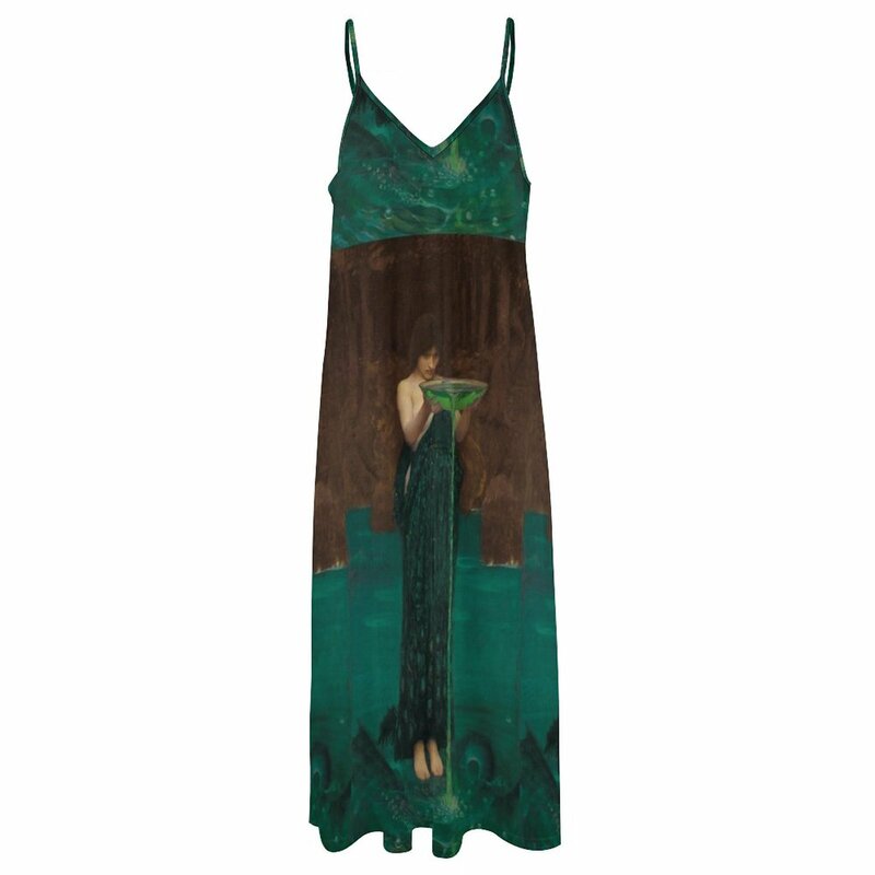 Circe пригласительная от J. W. Платье без рукавов Waterhouse, женский летний костюм, платья, вечернее платье