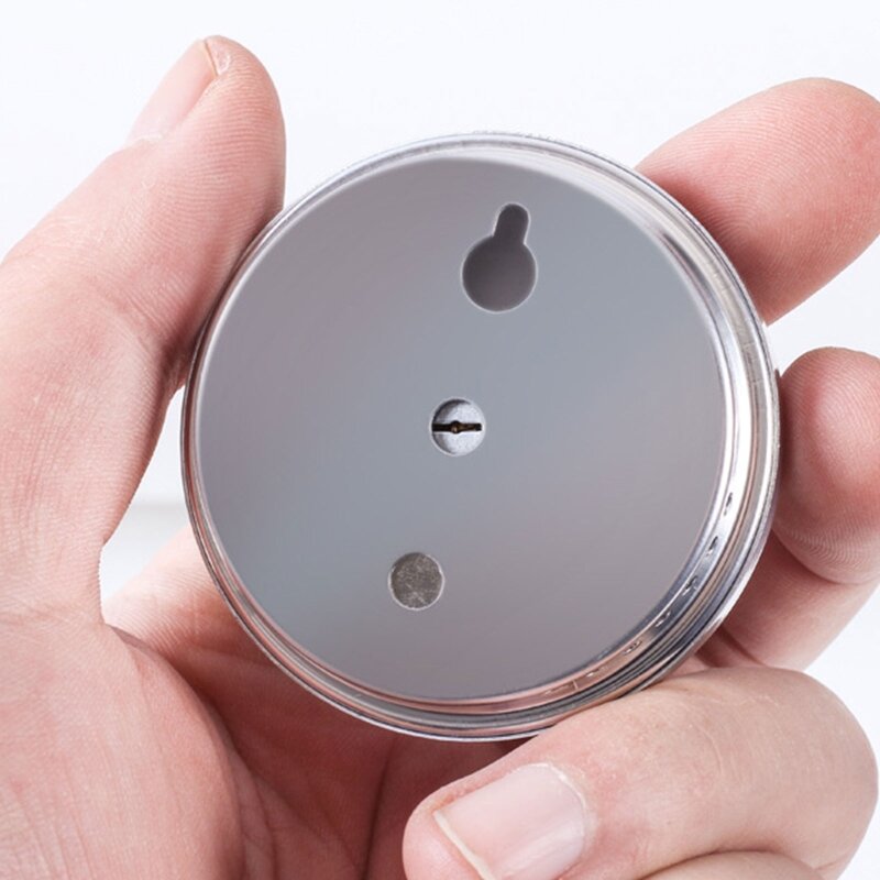 Круглый аналоговый гигрометр для сигар, точный надежный круглый гигрометр для сигар