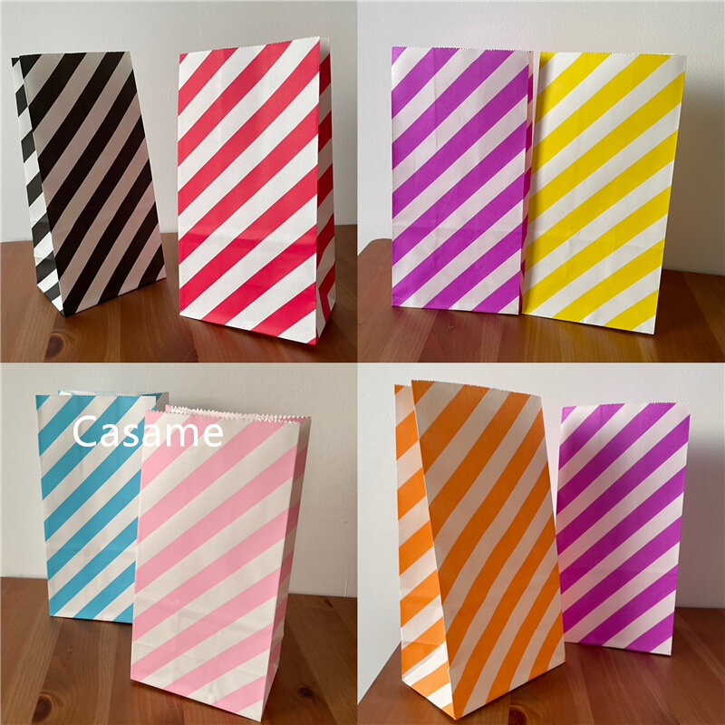 Multiple Color New Paper Bag Mini Stand Up Colorful Polka Dot Bags 18x9x6cm Favor Open Top Gift Packing Treat Gift Bag Wholesale