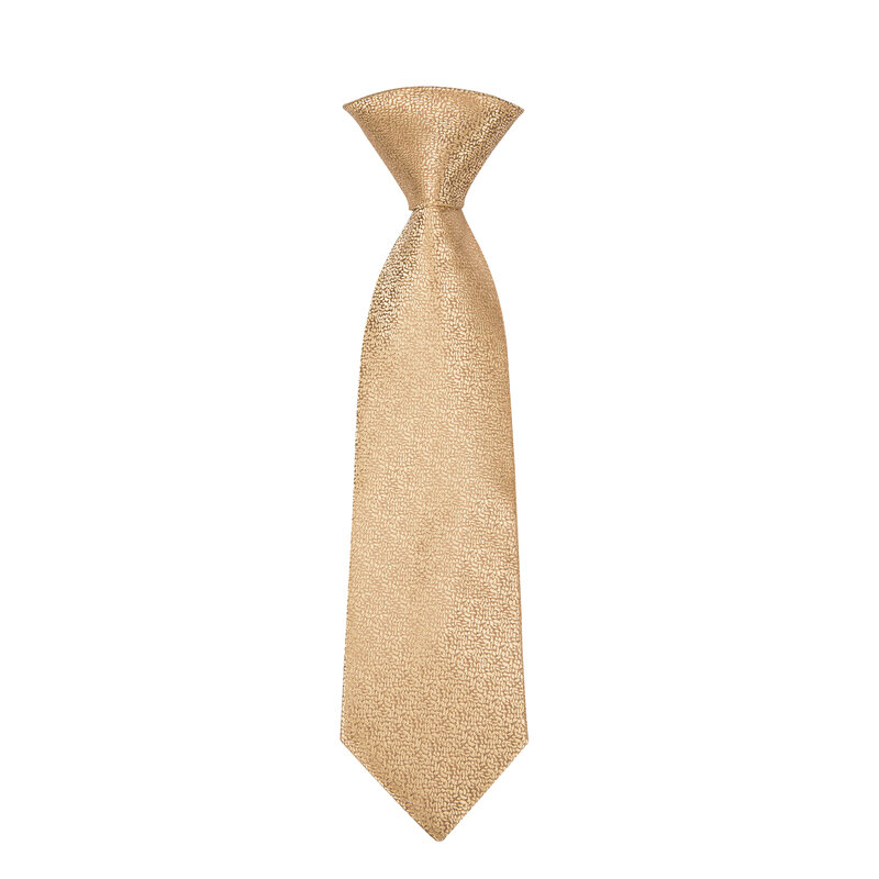 Золотой однотонный желтый шелковый галстук для детей, Роскошный дизайнерский галстук ручной работы для детей, 120 см, длина 6 см, широкие модные вечерние галстуки, Прямая поставка