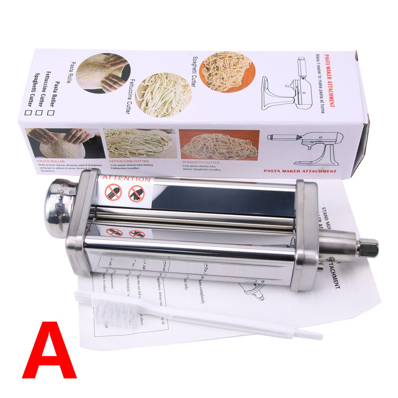2021 Noodle Makers Onderdelen Voor Kitchenaid Fettucine Cutter Roller Attachment Voor Stand Mixers Keuken Hulp Pasta Food Processors