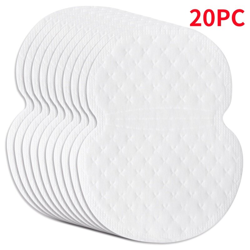 Almohadillas para el sudor en las axilas, protectores absorbentes de sudor lavables, 10 piezas/20 piezas/30 piezas/50 piezas
