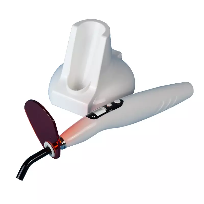 Luz LED de curado UV den-tal ámbar, máquina de luz Oral de alta potencia, lámpara fuerte