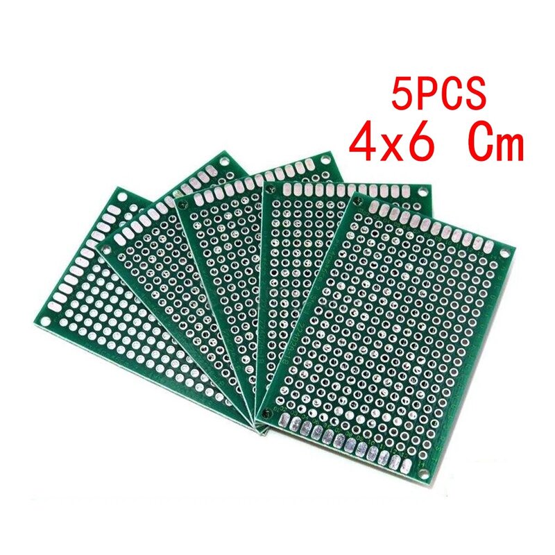 Placa PCB 4x6 Cm Universal impresa placa de circuito 4*6 de un solo lado PCB prototipo placa 40*60mm para Arduino experimento tablero de cobre