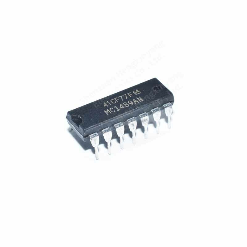Chip de driver DIP-14 em linha, MC1489AN, 10pcs