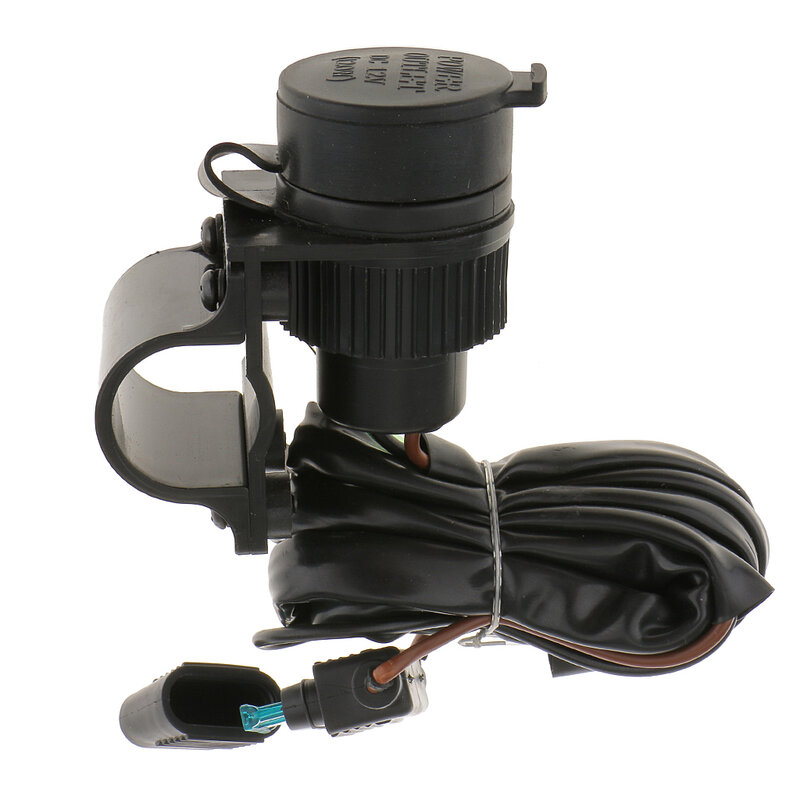 12V Car  Lighter Power Socket Plug Outlet with Bracket