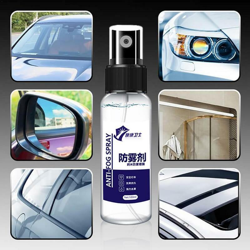 Car Glass Coating Spray Water Repellent Anti-Dirt Waterproof Car Glass Anti-Rain Agent Car Detailing Care