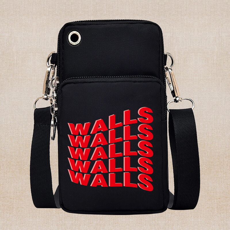 Универсальная женская сумка для Samsung, чехол-бумажник с рисунком стен, спортивная сумка на плечо, сумка для Samsung galaxy A51 A20