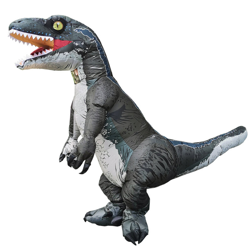 Dorosły nadmuchiwany kostium dinozaura t-rex Purim karnawał Party przebranie na karnawał sukienka garnitury kostium na Halloween dla mężczyzny kobieta dzieci