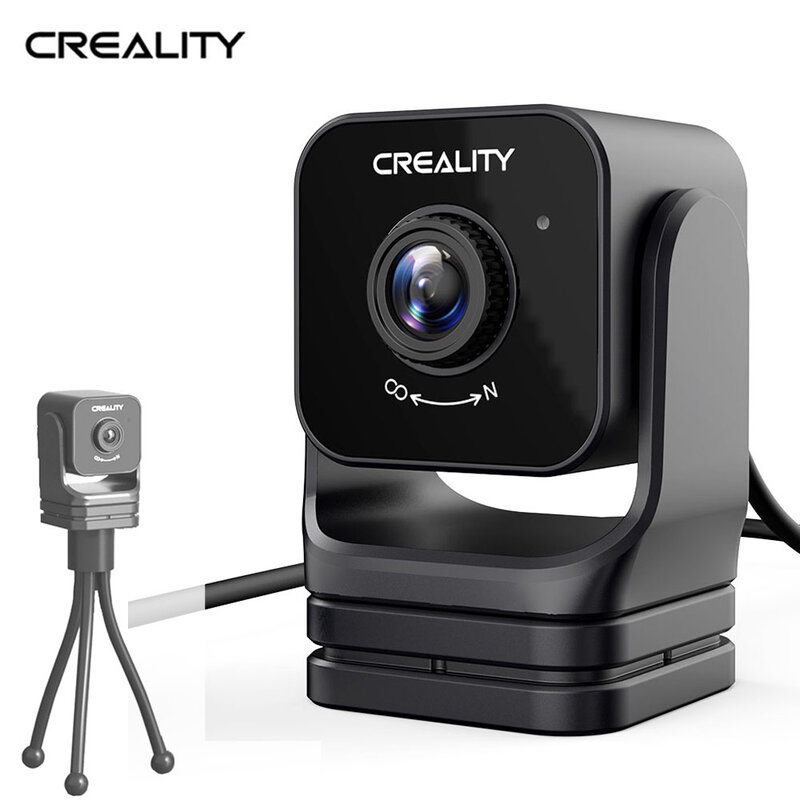 Creality-Nebula HDカメラ,USB, 24時間の監視,定期的なモニタリング,屋内用,スパゲッティ検出,手動フォーカス,暗視,1080p