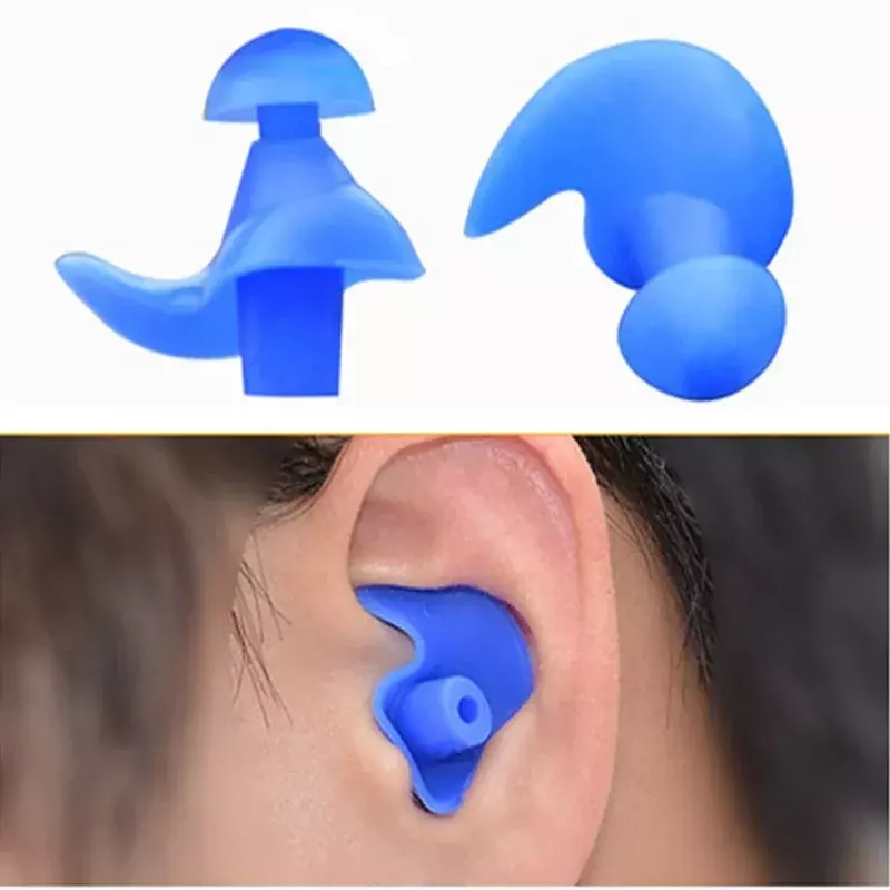 1 пара, водонепроницаемые силиконовые штекеры для ушей