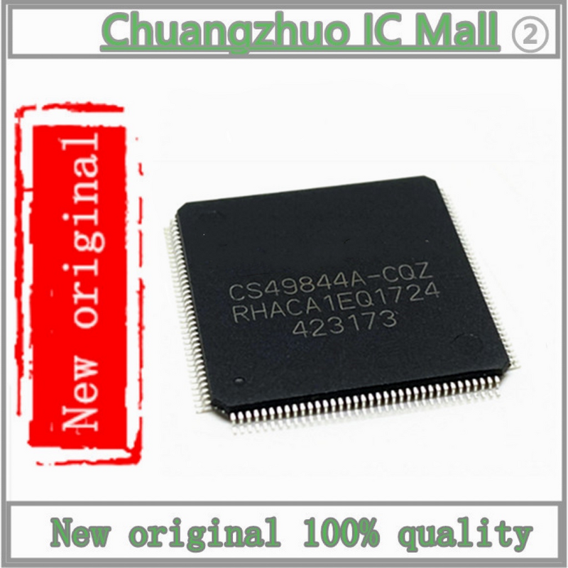 1PCS/lot CS49844A-CQZ CS49844A CS49844 IC DSP 32BIT DUAL AUDIO 144LQFP  IC Chip New original