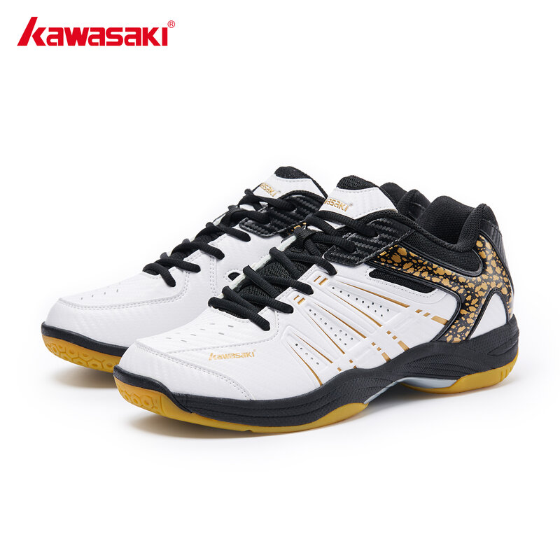 Kawasaki New Badminton Shoes Sneakers Mens Tennis Breathable Anti-Slippery Sport Shoes for Men Women K-065D
