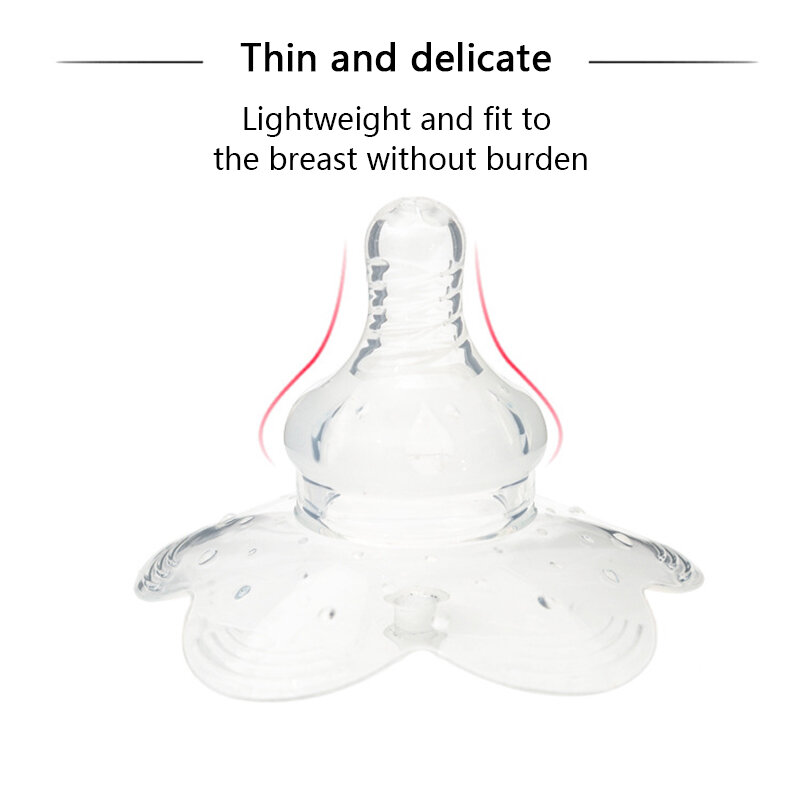 Silikonowe ochraniacze na sutki BPA Free do karmienia piersią osłona chroniąca przed zgryzieniem osłony karmiąca matka piersi