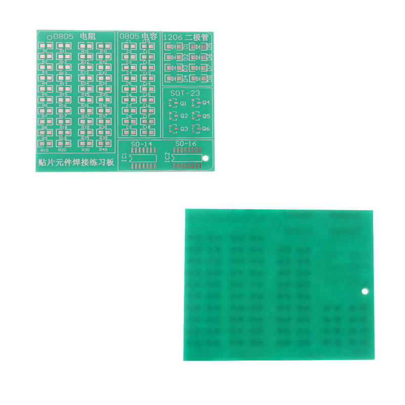 10 Buah PCB Satu Sisi 0805 1206 SOT23 50x60MM 1.6MM Papan PCB DIY Papan PCB SMD
