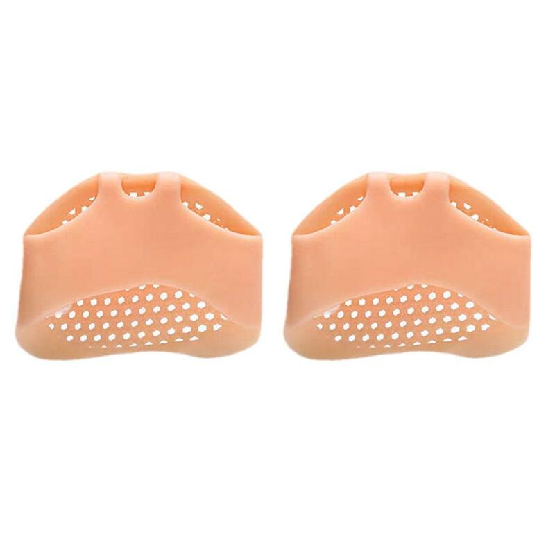 Silicone Toe Separator for Pain Relief, metatarso Pads, Orthotics Foot Massage Palmilhas, antepé Meias, Foot Care, T D0D8, 1 Par