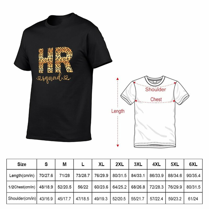 HR Squad risorse umane t-shirt pesi massimi vestiti carini tees magliette carine magliette da allenamento per uomo