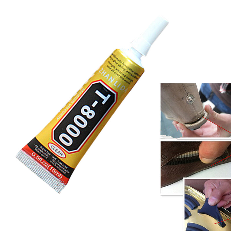 Glue T-8000 Clear Epoxy Resin Sealant Craft Industrial Glass Jewelry Glue 1 pack 