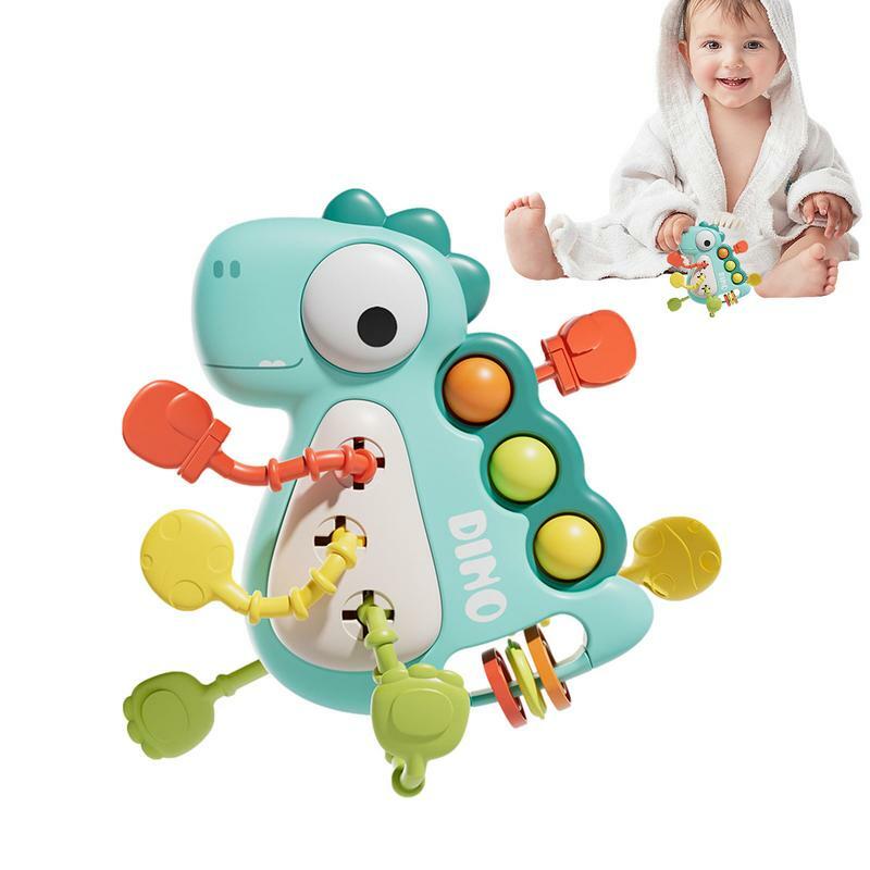 Montessori Toddler Travel Pull String Toy, Desenvolver Habilidades, Portátil, Reutilizável, Educacional, Habilidades Motoras
