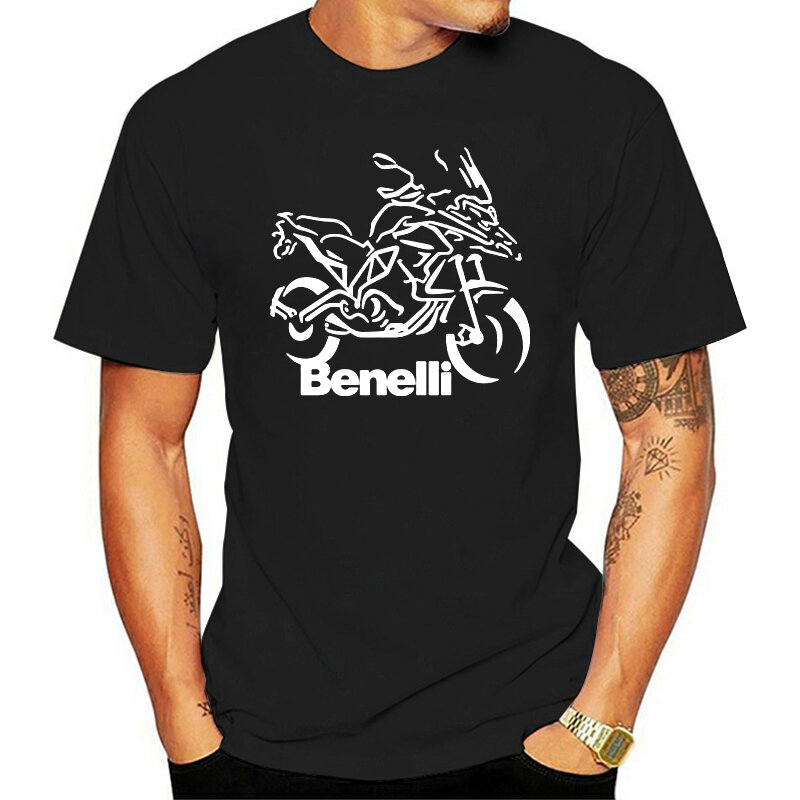 ใหม่ Benelli TRK เสื้อยืด502X ผู้ชาย, เสื้อยืดคอกลมสำหรับบุรุษผ้าคอตตอนแฟชั่นฤดูร้อน