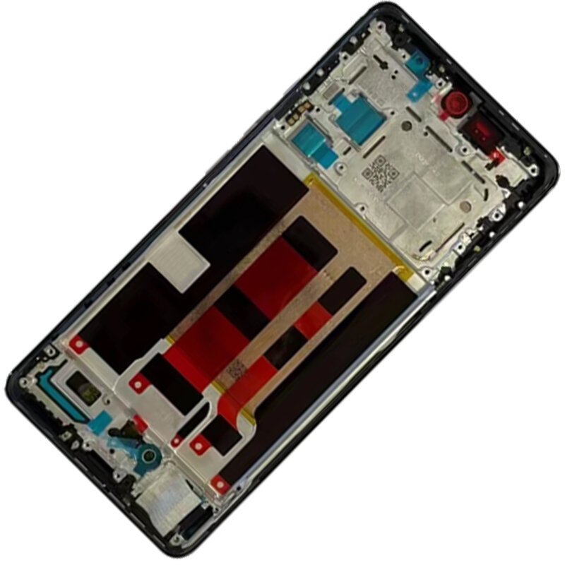 AMOLED 6.7 "ต้นฉบับสำหรับ PHW110 Reno10 OPPO CPH2531จอแสดงผล LCD พร้อมกรอบชิ้นส่วนอะไหล่ประกอบดิจิไทเซอร์หน้าจอสัมผัส