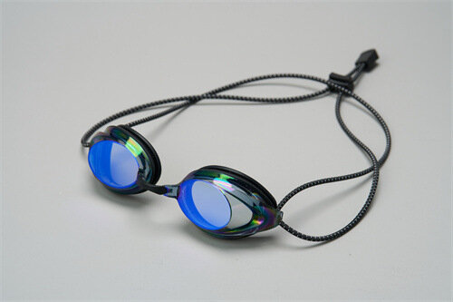 Новые плавательные очки с веревочной головкой яркого цвета гальванизированные водонепроницаемые и противотуманные очки Взрослые уличные очки для плавания