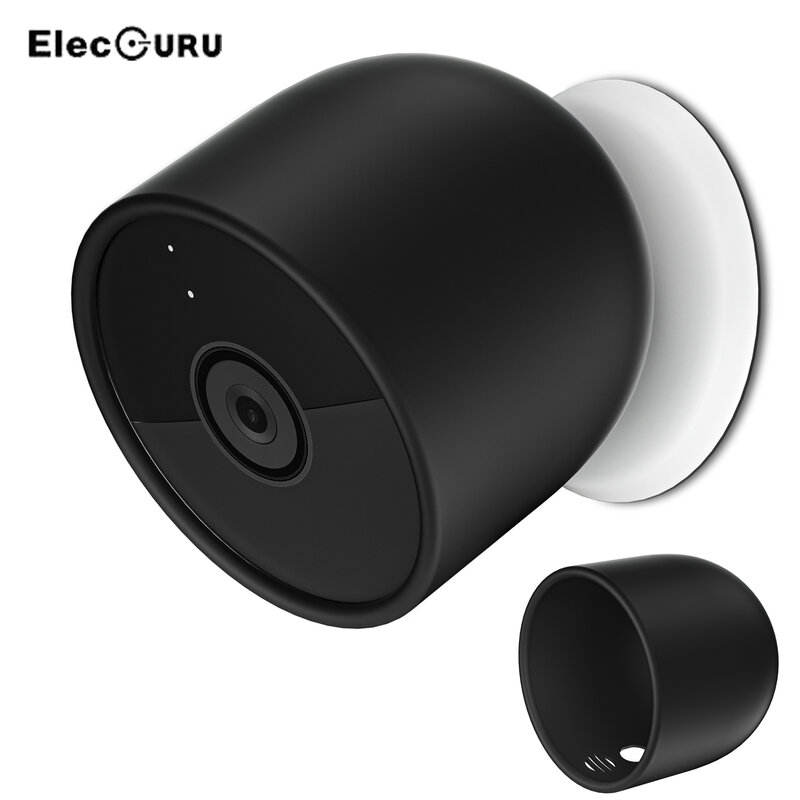 Funda de silicona impermeable para cámara de seguridad, accesorios resistentes a los rayos UV, para Google Nest Cam (batería)