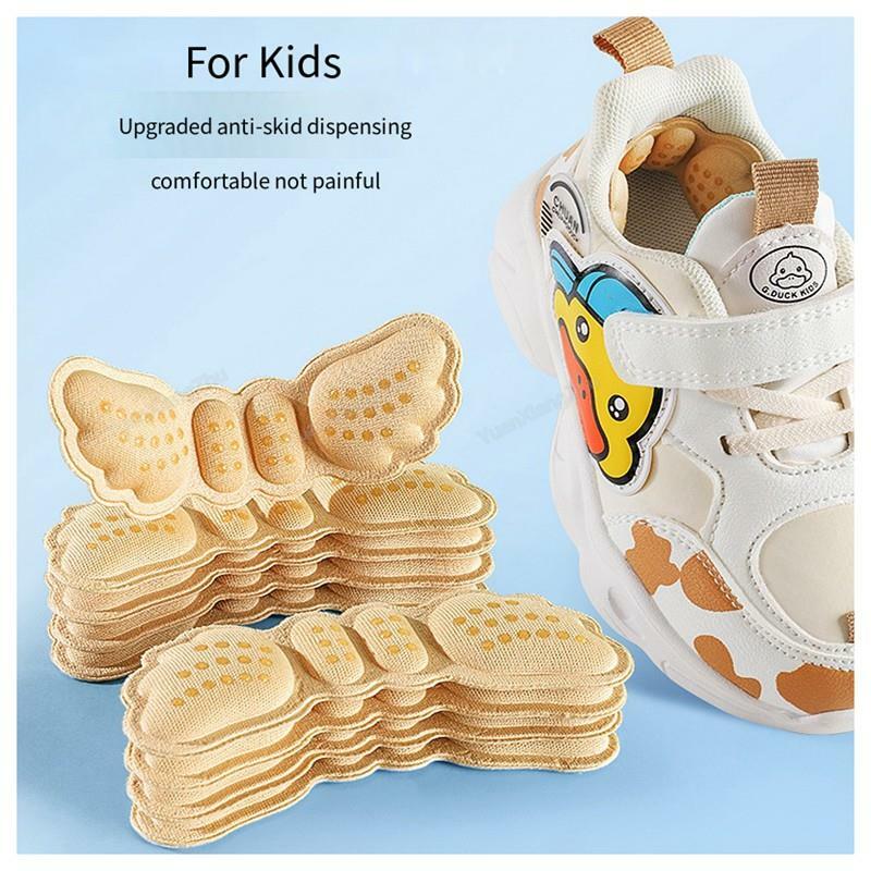 Heel Protectors kids Shoes Heels Cushion Shoe Pads for Child Stickers Inserts Adjustable Size Shoes Insoles Foot Pain Relievers