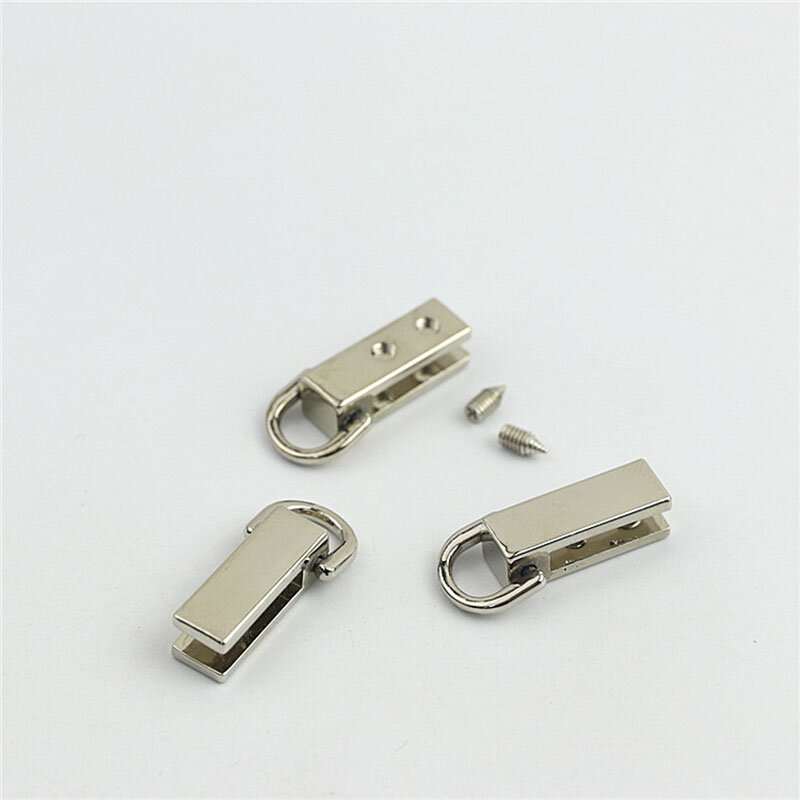 6 pz 7 x26mm cinturino Clip laterale gancio anello di collegamento in metallo fibbia nappa Clip vite ciondolo chiusura borsa fettuccia campana fibbie