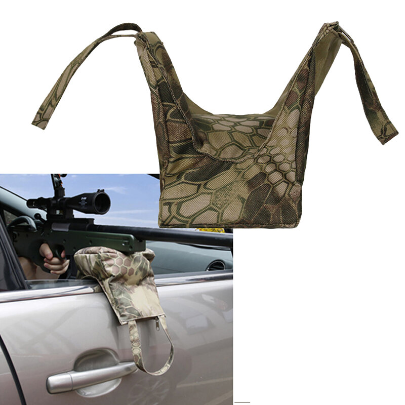Bolsa de descanso para banco de pistola de caza, soporte para Rifle, bolsa de arena, soporte para objetivo de tiro de francotirador, montaje en ventana de coche, 1 unidad