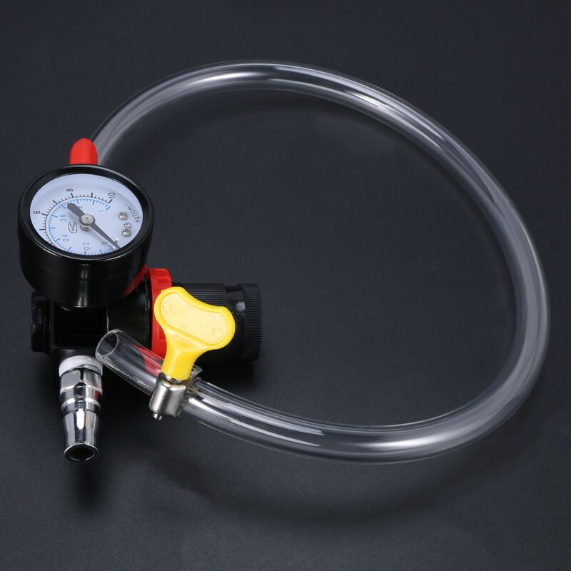 Car Cooling Radiator Pressure Leak Tester Tank Fuel Tank Detector Meter